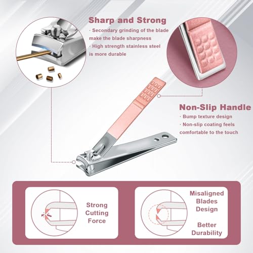 WOXVM 7-in-1 Professional Manicure Set & Pedicure Kit with Travel Case