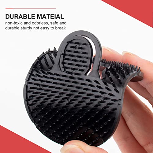 Difenni Portable Palm Grooming Set 6 Pack Scalp and Beard Brushes