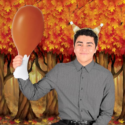 Beistle Drumstick Boppers Thanksgiving Party Headband