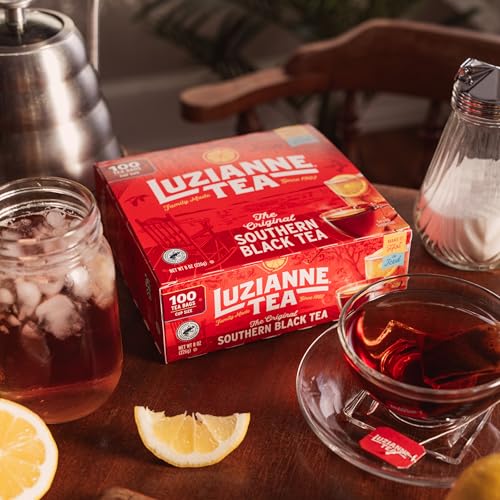 Luzianne Unsweetened Iced Tea Bags - 100 Count (Pack of 1)