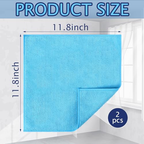 6-Piece Microfiber Dusting Glove and Towel Set for Household Cleaning