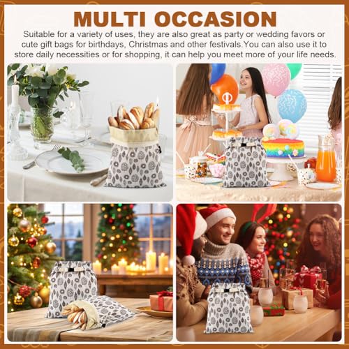 Reusable Beeswax Bread Bags - 2 Pack for Fresh Baked Goods