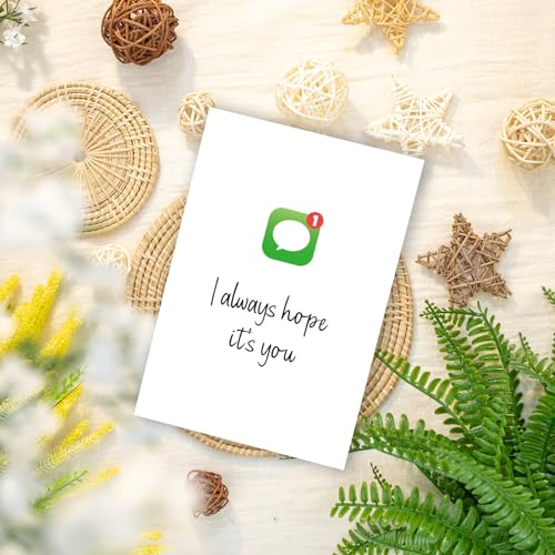 GVMGVM Long Distance Miss You Card Gift for Boyfriend Girlfriend Husband Wife - Variation #2