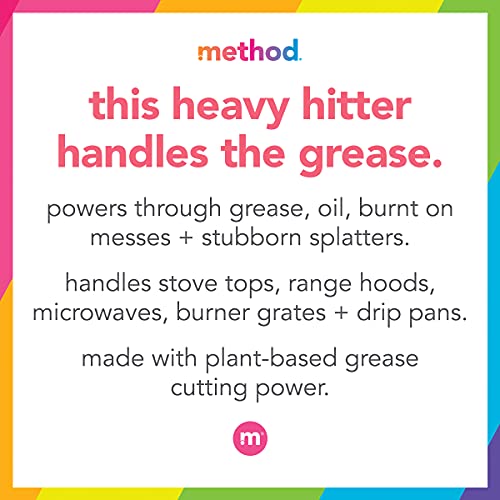 Method Heavy Duty Degreaser, Lemongrass Scent, 28 fl oz - 8 Pack