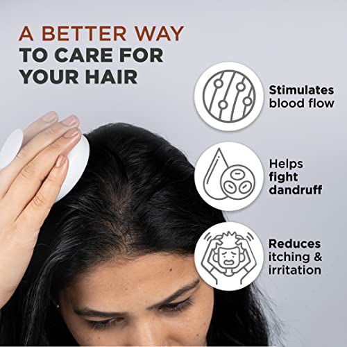 FURR Scalp Massager Shampoo Brush for Hair Growth and Stress Relief