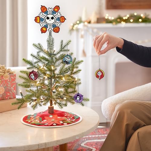 Nightmare Before Christmas Mini Tree Topper & Ornaments Set