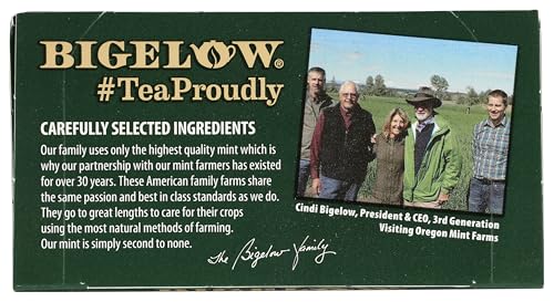 Bigelow Green Tea with Mint - 20 Individually Wrapped Bags