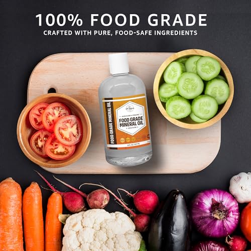 33rd Parallel Food Grade Mineral Oil - 8 Oz Cutting Board Conditioner