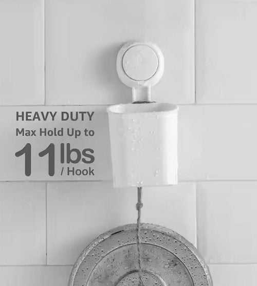 Suction Cup Organizer, Kitchen Tableware Holder, Toothbrush Holder, Durability, Removable, Waterproof