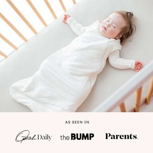 KYTE BABY Unisex Sleep Bag - Soft Bamboo Blend for Babies & Toddlers, 0.5 Tog, Medium Storm