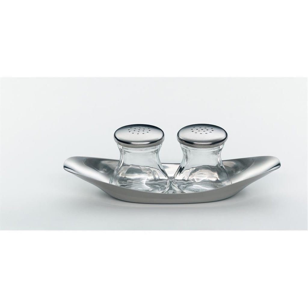 WMF 660079990 Wagenfeld Salt and Pepper Shaker Set