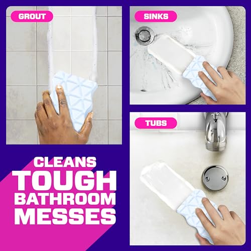 Mr. Clean Magic Eraser Shower & Tub Foaming Sponges, 6 Count (Pack of 4)