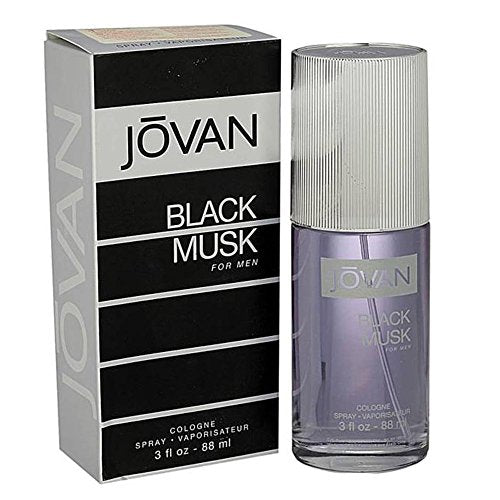 Jovan Black Musk Men Cologne Spray 3oz - Romantic Fragrance