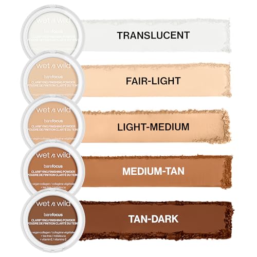 Wet n Wild Bare Focus Clarifying Finishing Powder Translucent Matte