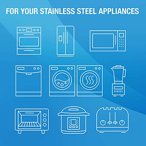 MiracleWipes for Stainless Steel - 30 Count Kitchen Appliance Cleaner & Polisher