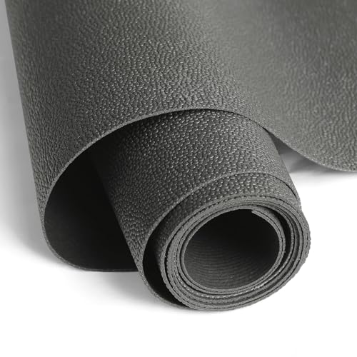 WochiTV Non-Slip Foam Shelf Liner Gray 11.8 x 59 inches for Cabinets & Drawers