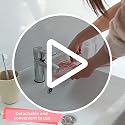 Leaf-Shaped Soap Dish Set - 2-Tier Wall-Mounted Organizer