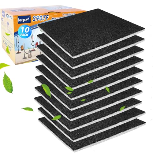 KEEPOW 10-Pack CF-1 HEPA Filter Replacement for Kenmore Vacuums