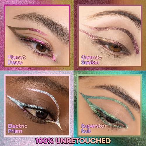 wet n wild Chameleon Chrome Eyeliner - Waterproof Multichrome Planet Disco