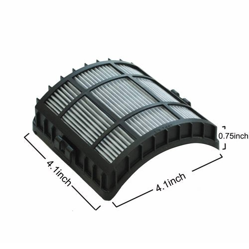 EZ SPARES Replacement for Bisel 12118 Filter,for Powerglide Vacuum Cleaners Lift Off Filter Kit Compare to Vacuum Hepa Part Attachment 160-1972, 160-1973, 160-1974, 1601974, 1603437, 2763(2 pack)