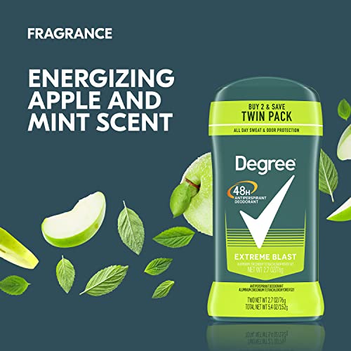 Degree Men Original Protection Antiperspirant Deodorant Extreme Blast 2.7 oz