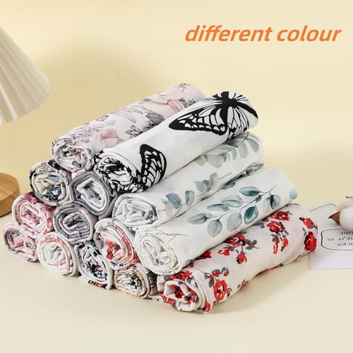 Galabloomer Newborn Swaddle Blanket and Headband Set - Stretchy Stripe