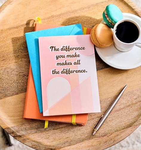 Thank You Card with Geometric Pattern - You're Appreciated