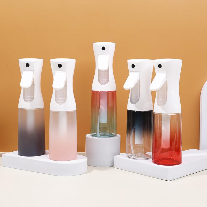 ZALUJMUS Continuous Spray Bottle 200ml Ultra Fine Mist Sprayer for Hair