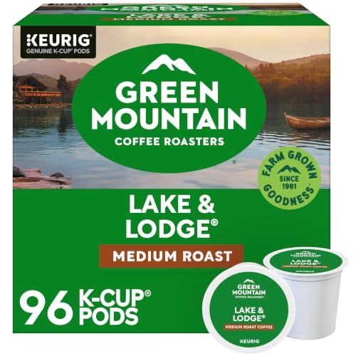 Green Mountain Coffee Roasters Lake & Lodge Medium Roast K-Cup Pods - 96 Count