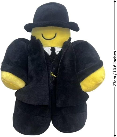 Forsaken Mafia Plushie - Don Sonnelino 11-Inch Soft Stuffed Doll | Gaming Collectible & Decor