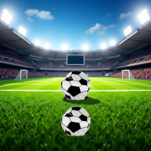 Football Hair Clip 2-Piece Set Non-Slip Sports Hair Barrettes