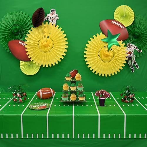 Beistle 24 Football Cutouts for Game Day Party Decorations - 11" x 18"