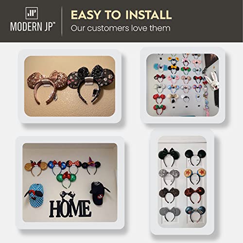Adhesive Headband Holder for Disney Ears - 8-Pack, Strong & Minimalist Design