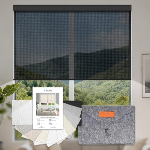 Light Filtering Roller Shade Fabric Sample - Tokblind Swatch