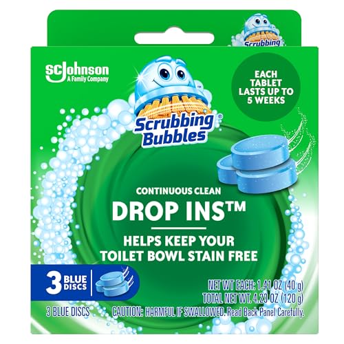 Scrubbing Bubbles Toilet Bowl Cleaner Tablets - 3 Count