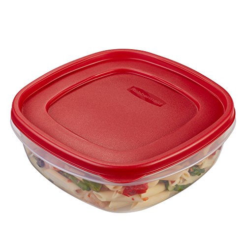 Rubbermaid 9-Cup Food Storage Container with Easy Find Lid, Racer Red
