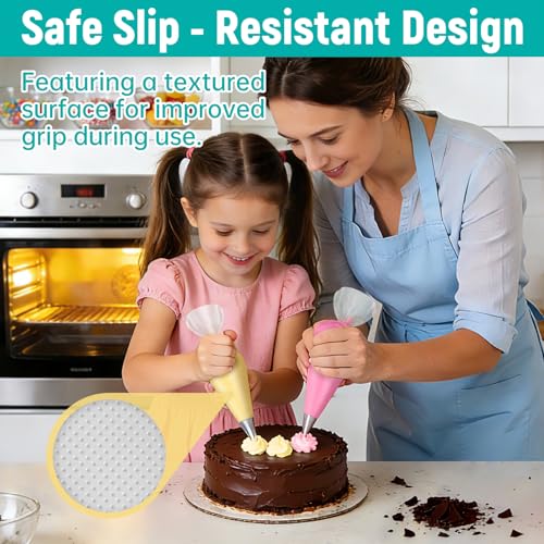 12 Inch Disposable Piping Bags - 100PCS Anti Burst Cream Bags