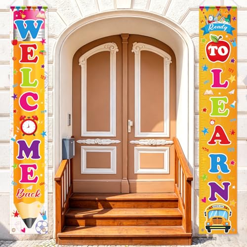 Welcome Back to School Banner - Ready to Learn & Welcome Back