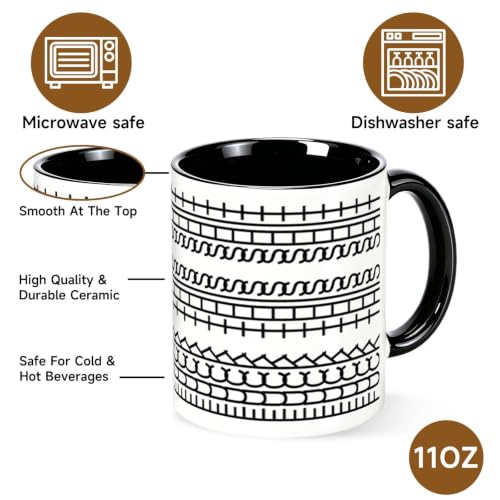 Funny Secret Message Mug - F This S, 11oz Ceramic Coffee Cup