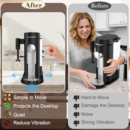 Sliding Mat for Ninja PB051 & PB041 Coffee Maker - Anti-Slip, Easy Clean