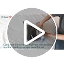Newunisi 12-Piece Travel Vacuum Storage Bags, Roll-Up Compression Bags