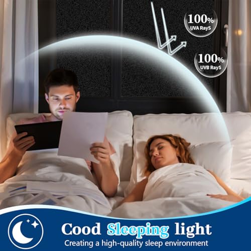 Bloss Blackout Window Film - 100% Sun Blocking Privacy Tint, 17.7" x 78.7"