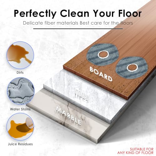 5-Pack Replacement Mop Pads for Eufy X10 Pro Omni Robot Vacuum