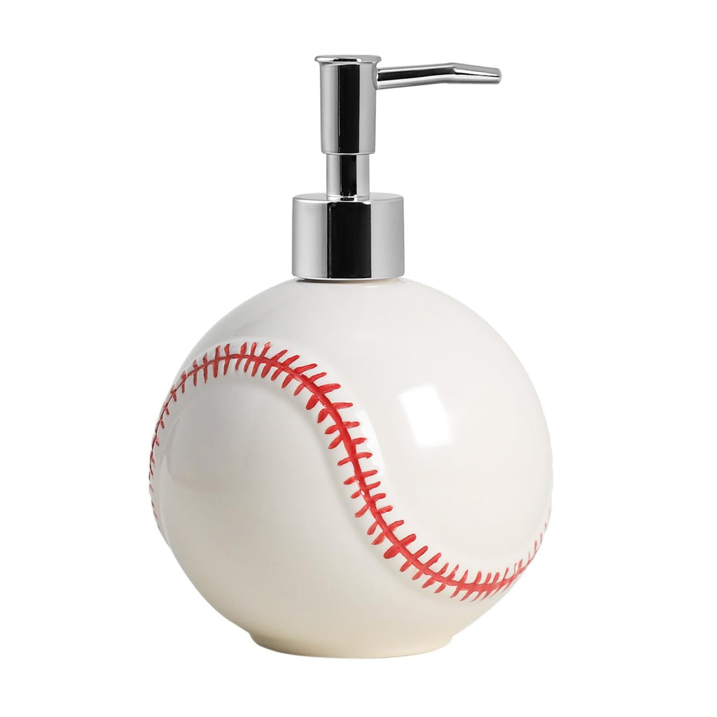 Colias Wing Baseball Shape Soap Dispenser, Plastic Pump, Refillable Lotion Soap Bottle, Lotion Bottle, Hand Soap Dispenser