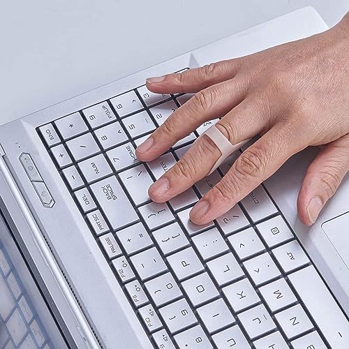 6 Pack Oval Finger Splints Waterproof Finger Splint for Arthritis, Trigger Finger,Mallet Fingers - Trigger Finger splints For Thumb, Index, Middle, Pinky or Ring Finger (7,8,9,10,11,12)