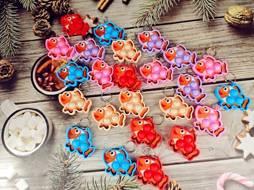 24-Pack Mini Clownfish Classroom Party Favors for Kids