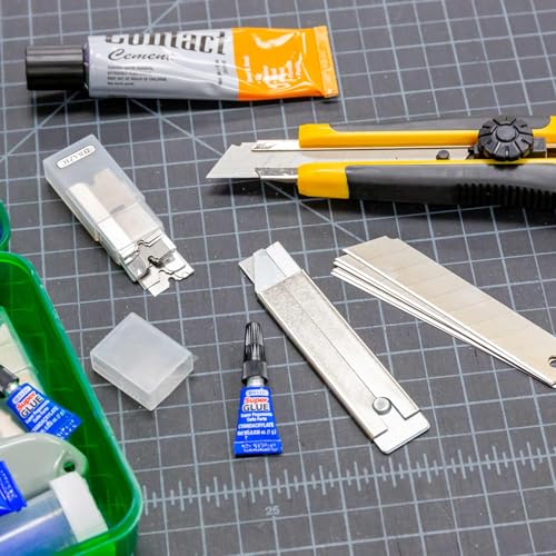 BAZIC Utility Knife Replacement Blades in Storage Tube, 8-Count