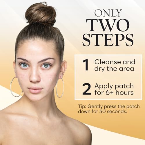 AURAE Microdart Pimple Patch for Early Stage Blemishes (12 Count)