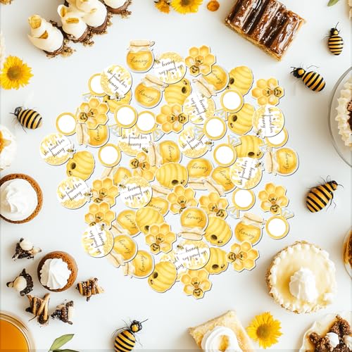 200Pcs Bee Confetti for Bridal Shower Wedding & Bachelorette Party Decorations
