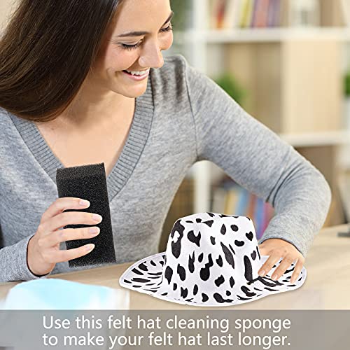 Cunhill 6-Piece Hat Cleaning Sponge Kit for Felt & Straw Hats
